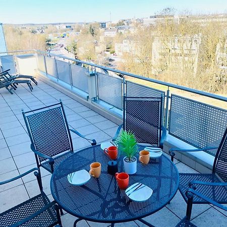 Big Penthouse 2 Bedrooms In Center With Parking And Largeterrace-41 룩셈부르크 외부 사진
