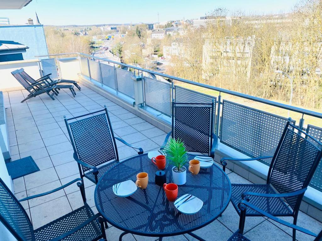 Big Penthouse 2 Bedrooms In Center With Parking And Largeterrace-41 룩셈부르크 외부 사진
