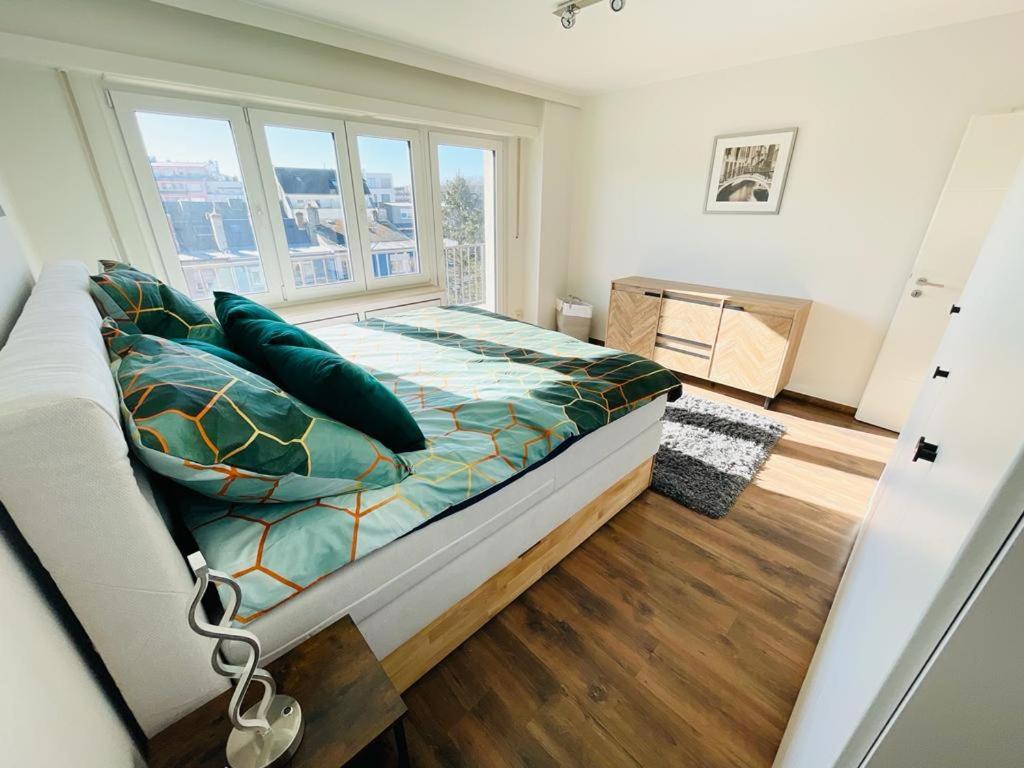 Big Penthouse 2 Bedrooms In Center With Parking And Largeterrace-41 룩셈부르크 외부 사진