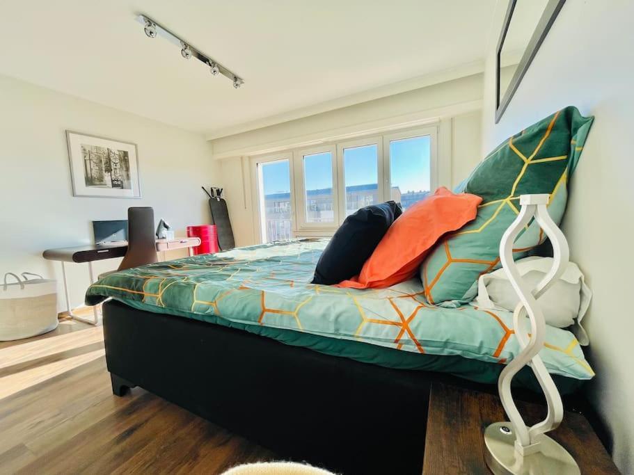 Big Penthouse 2 Bedrooms In Center With Parking And Largeterrace-41 룩셈부르크 외부 사진